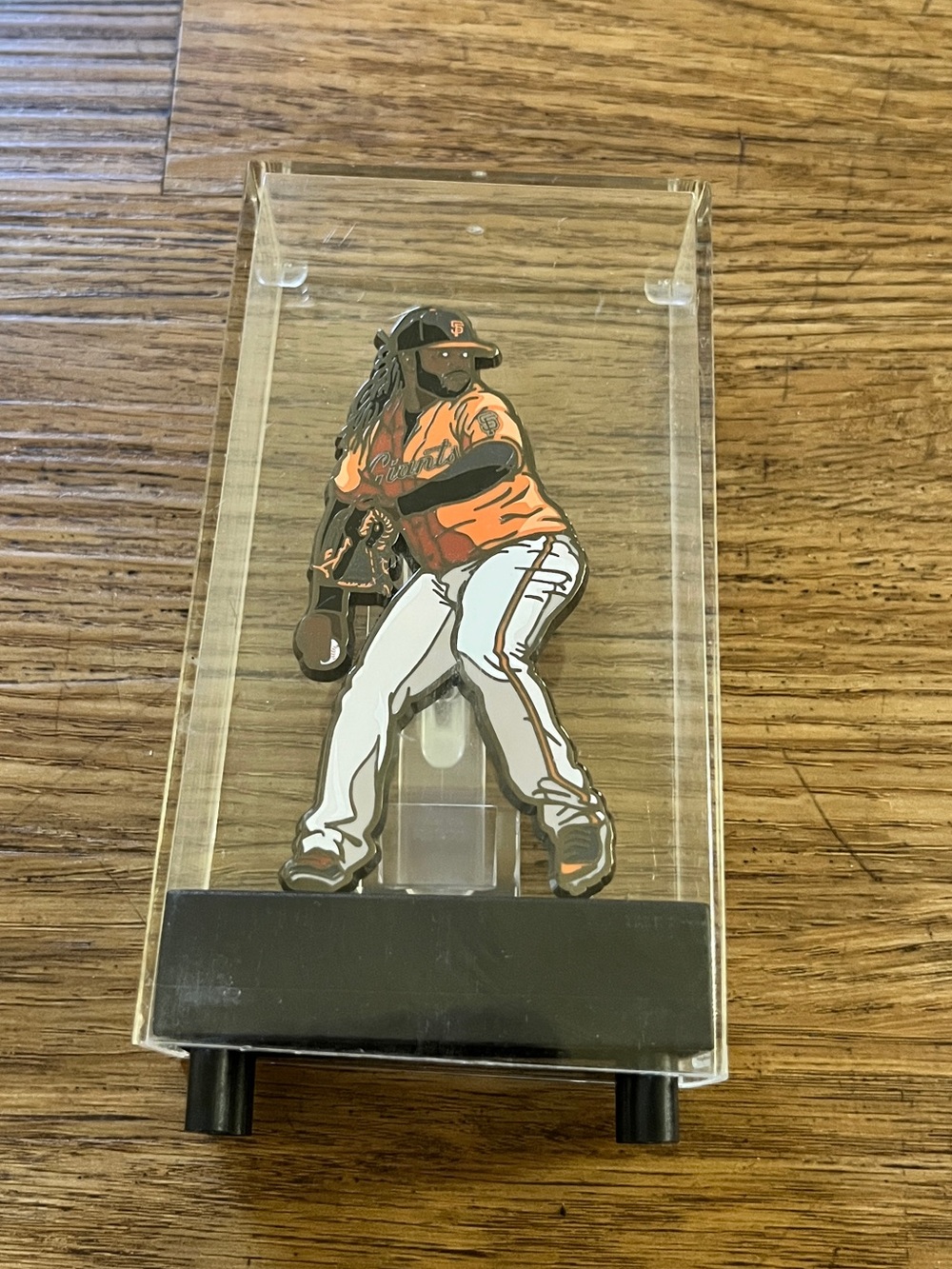 FiGPiN MLB San Francisco Giants Figurine Enamel Pin Johnny Cueto Art Collectible
